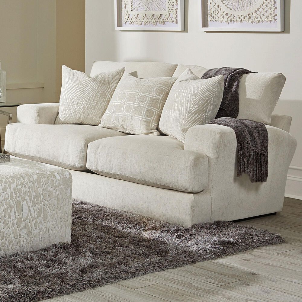 Catnapper Lamar Loveseat in Cream, , large
