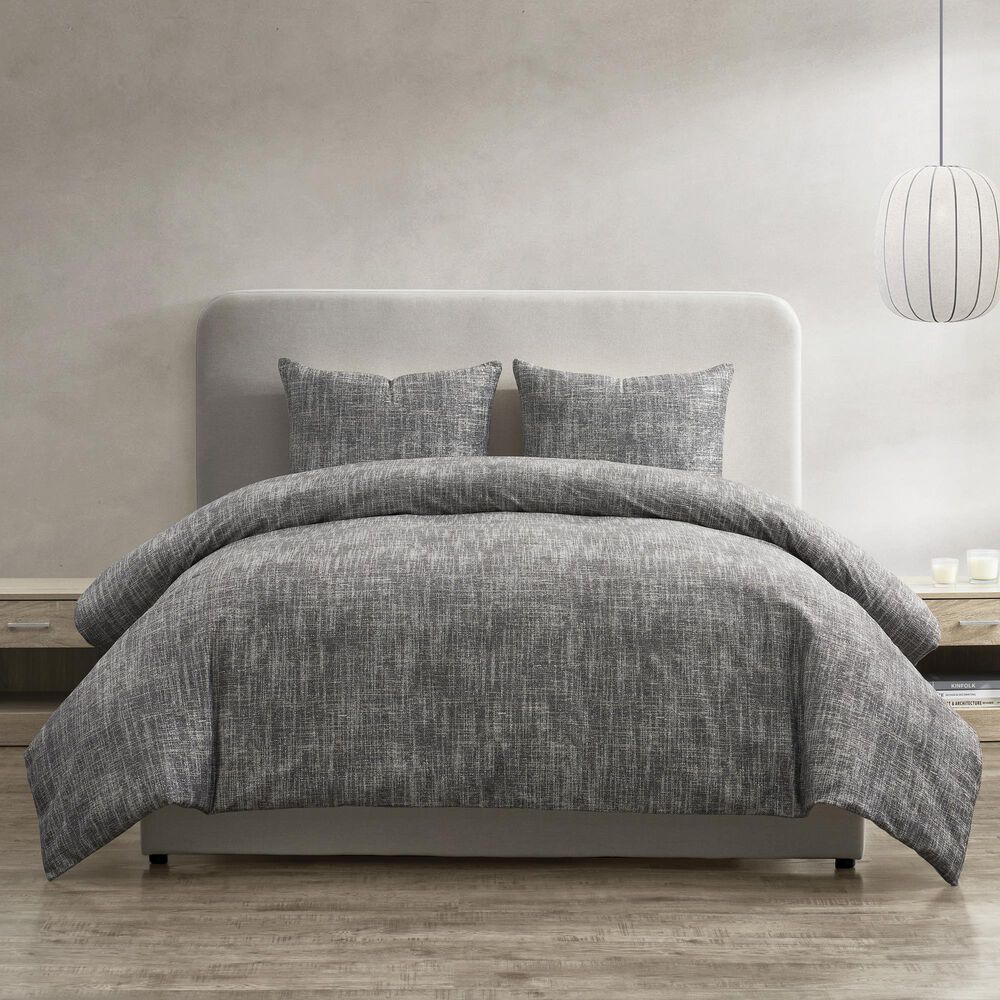J. Queen New York Summit 3-Piece King/Cal King Duvet Set in Stone, , large