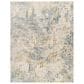 Surya Dresden Taupe, Off-White, Deep Teal, Dusty Sage, Ink Blue, Mustard and Light Gray 6"7" x 9"6" Area Rug, , large