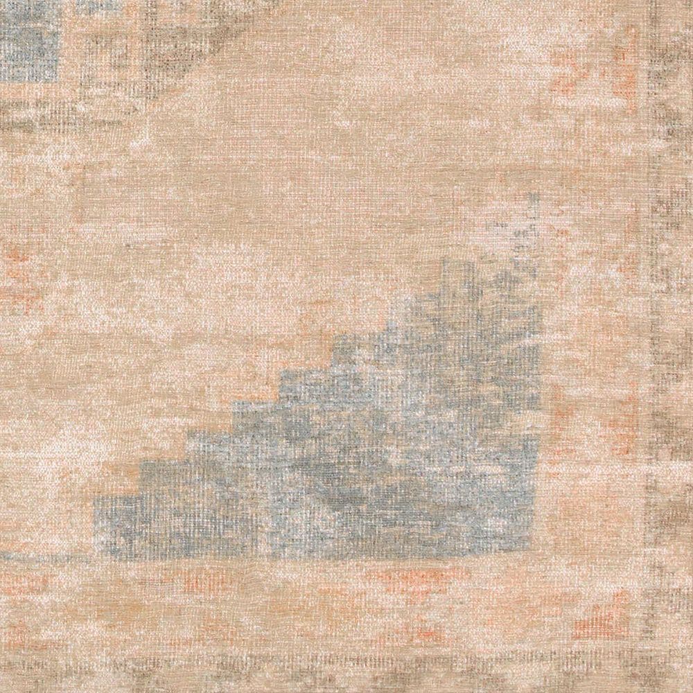 Jaipur Edage Kayell 4&#39; x 6&#39; Silver Blue, Sandstorm, Ginger Root and Irish Cream Area Rug, , large