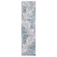 Safavieh Aston 2" x 8" Grey and Blue Runner, , large