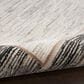 Nourison Desire 9" x 12" Grey and Black Area Rug, , large