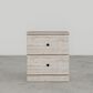 Lemoore Essentials 2-Drawer Nightstand in Frosted Pine, , large