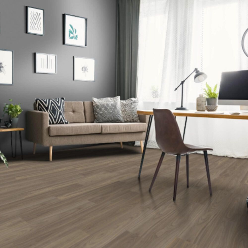 Tru-Cor Bravo Gabb Walnut 7&quot; x 60&quot; Luxury Vinyl Plank, , large