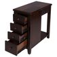 Butler Kelton 4-Drawer Chairside Chest in Cherry, , large