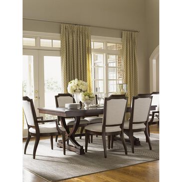 Lexington Furniture Kensington Place Westwood Dining Table in Dark Brown - Table Only, , large