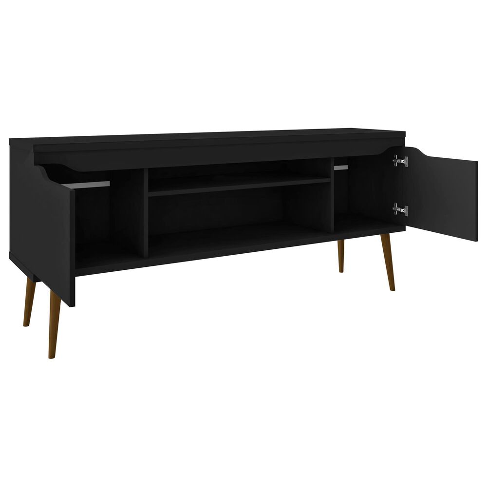 Dayton Bradley 62.99&quot; TV Stand in Black, , large