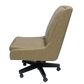 Simeon Collection Leather Desk Chair in Walnut, , large