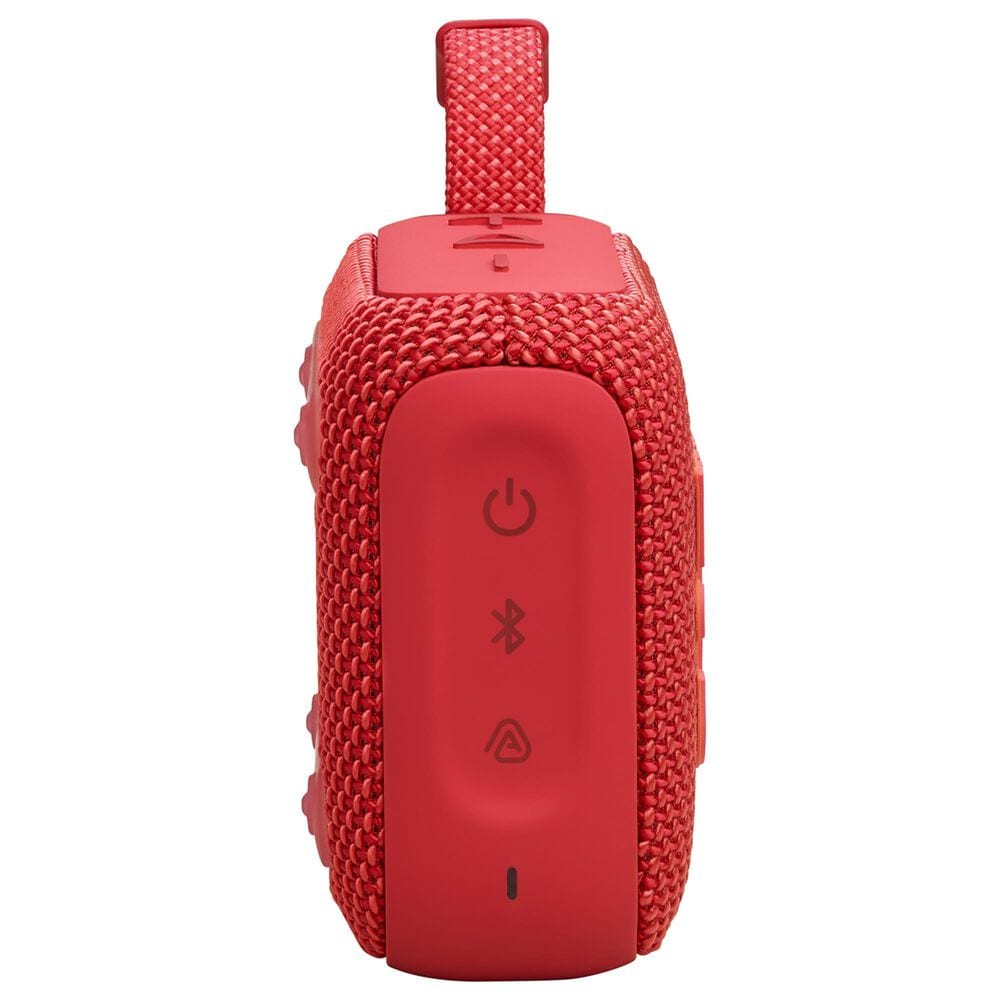 JBL Go 4 Portable Waterproof Bluetooth Speaker in Red, , large