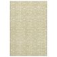 Dalyn Rug Company Soft Essentials Floral Wheat 9" x 12" Indoor/Outdoor Area Rug, , large
