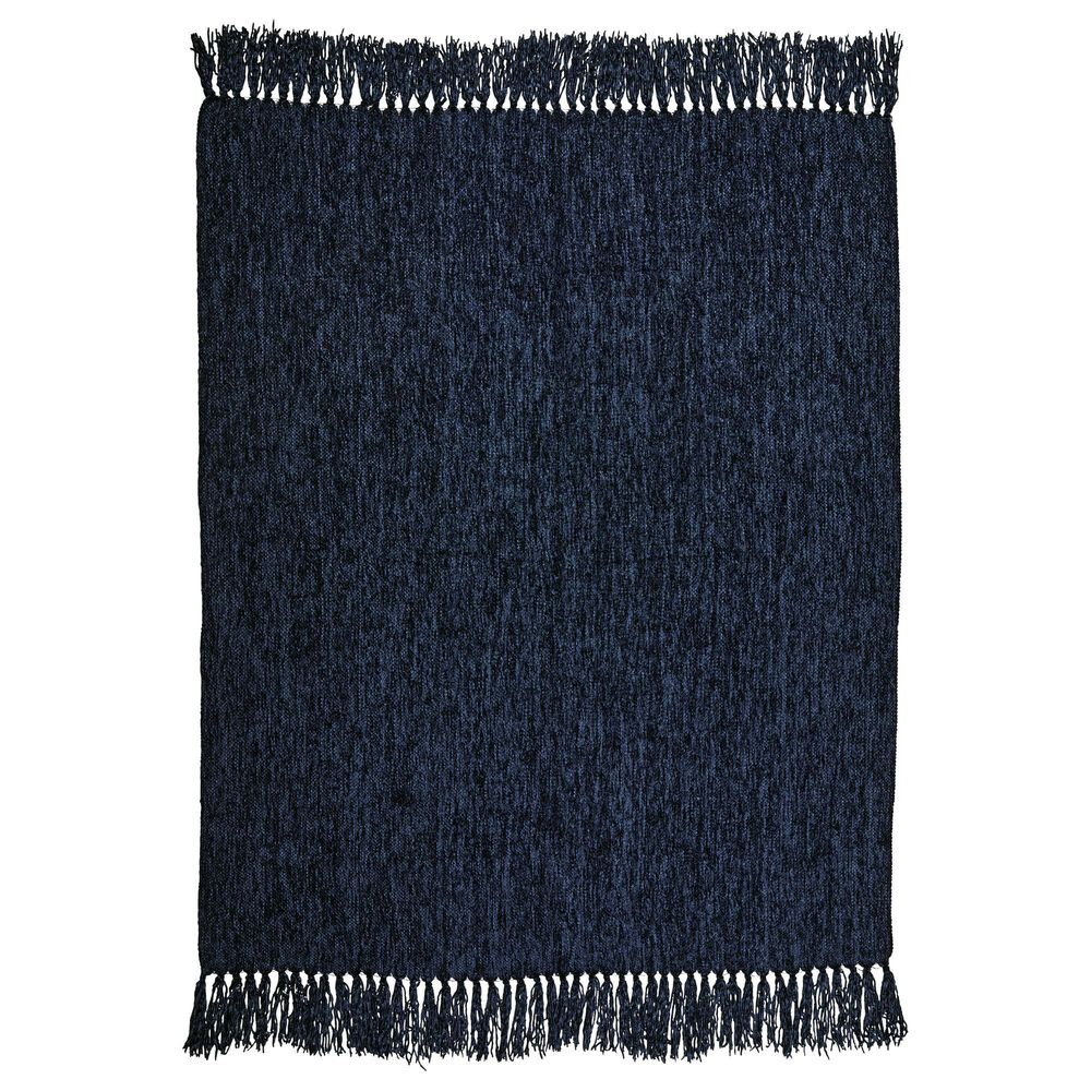 Ashley Tamish 50&quot; x 60&quot; Throw in Dark Blue, , large