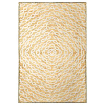 Dalyn Rug Company Brisbane Geometric 1"8" x 2"6" Gold Area Rug, , large