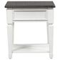 Belle Furnishings Allyson Park Drawer End Table in White, , large