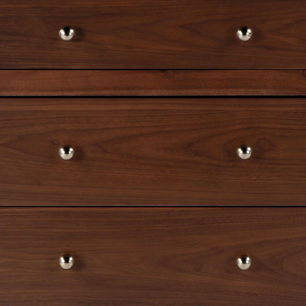 Butler Specialty Company Nora 3 Drawer Nightstand in Walnut Brown, , large