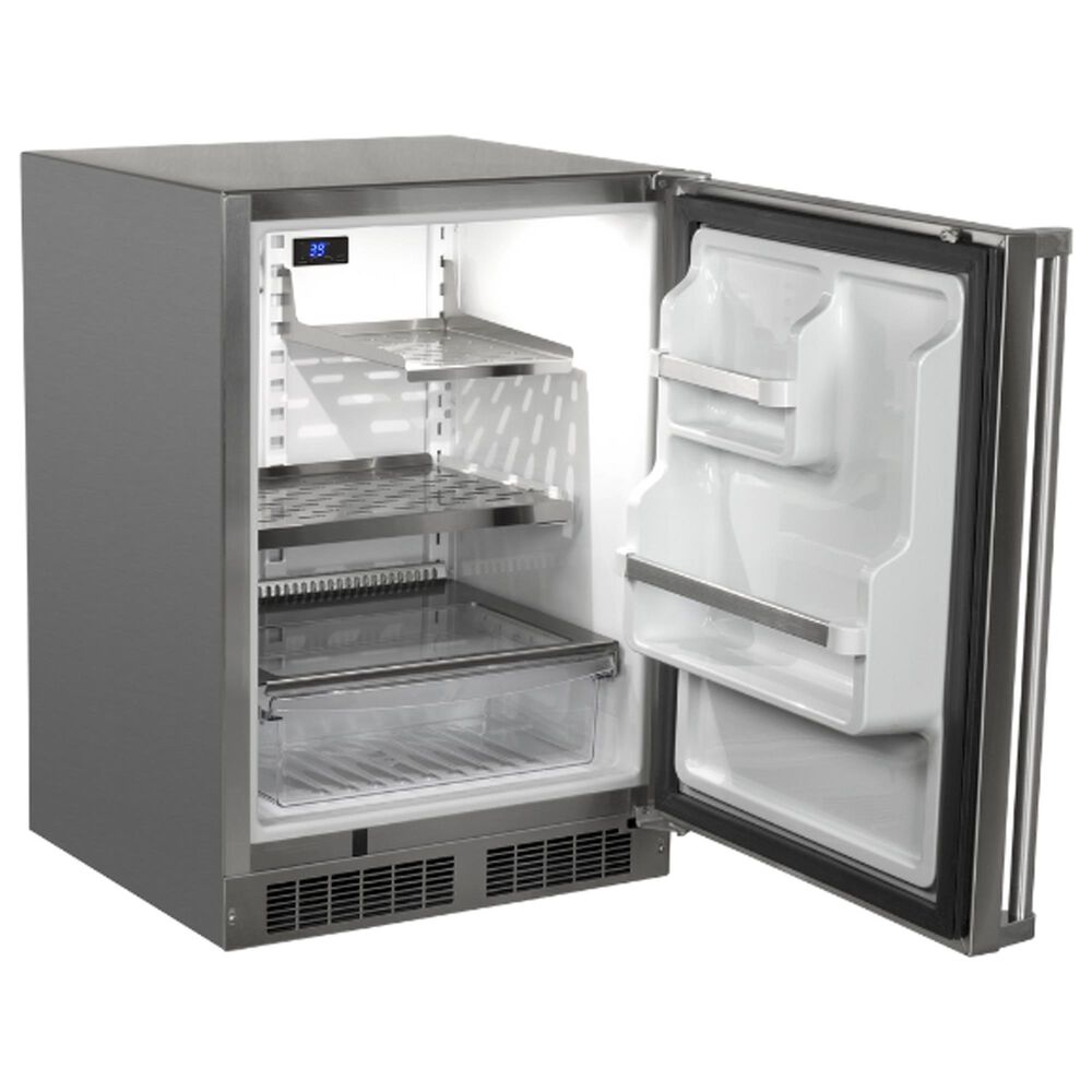 Marvel 5.1 Cu. Ft. Outdoor Built-In Refrigerator with Door Storage and MaxStore Bin in Stainless Steel, , large