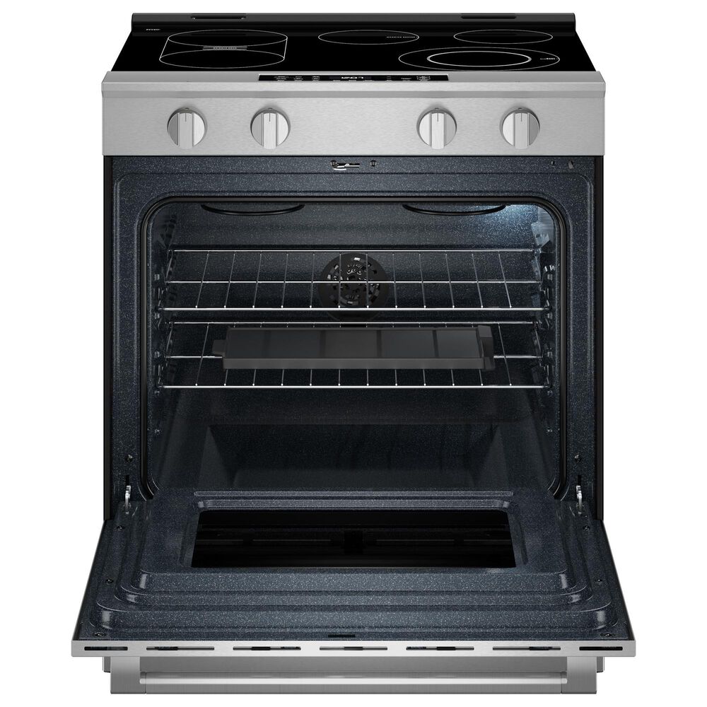 Maytag 5.3 Cu. Ft. Slide-In Electric Range in Fingerprint Resistant Stainless Steel, , large