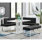 Blue River Amanda 3-Piece Dining Set in Black, , large