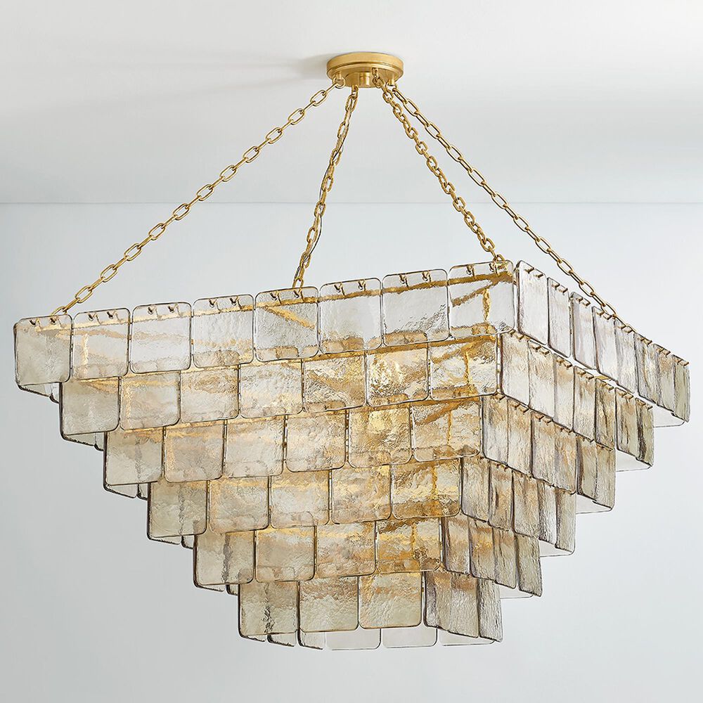 Corbett Lighting Regal 29-Light Chandelier in Vintage Gold Leaf, , large