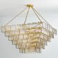 Corbett Lighting Regal 29-Light Chandelier in Vintage Gold Leaf, , large