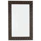 Ashley Advin Accent Mirror in Dark Brown, , large