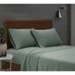 Pem America London Fog Garment Wash 4-Piece King Sheet Set in Green, , large