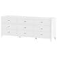 Butler Specialty Company Nora 9-Drawer Dresser in Smooth White, , large