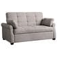 Lifestyle Solutions Hampton Queen Convertible Sofa in Steel, , large