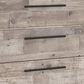 Ashley Neilsville 6-Drawer Dresser in Whitewash and Dark Brown, , large
