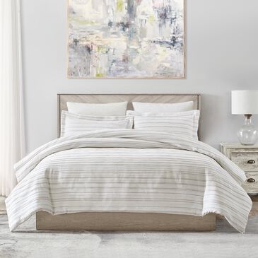 US Home Brands Portage 3-Piece Queen Comforter Set in White, , large