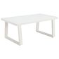 Zuo Modern Welt Patio Coffee Table in White, , large