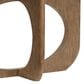 Nicolette Home Lainey Console Sofa Table in Almond and Clear, , large