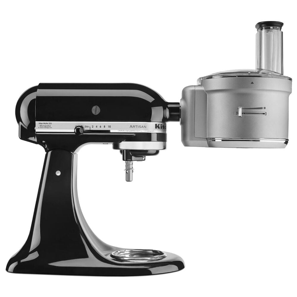 KitchenAid Food Processor Attachment with Commercial Style Dicing Kit in Silver, , large