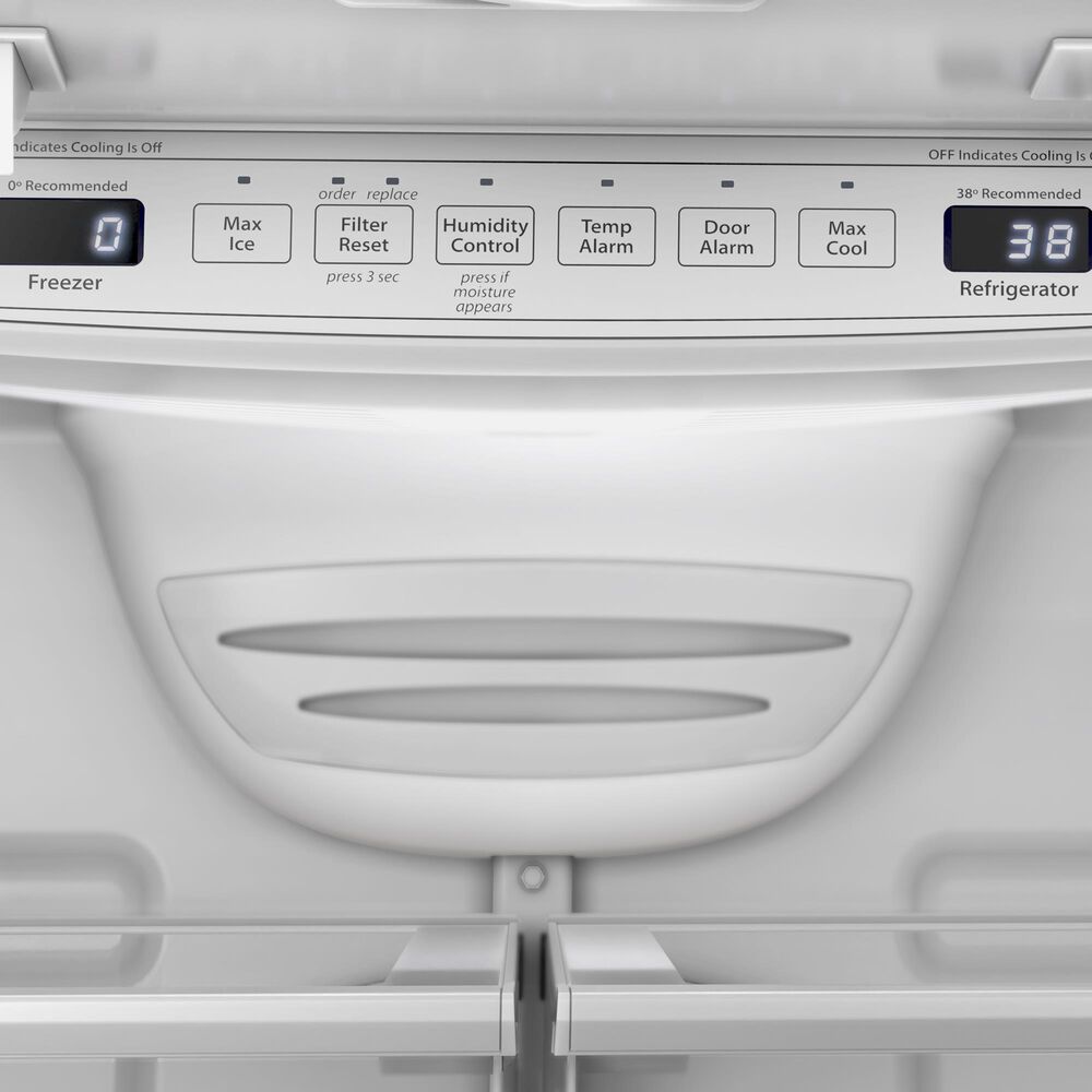 Whirlpool 20 Cu. Ft. Counter-Depth French Door Refrigerator in White, , large