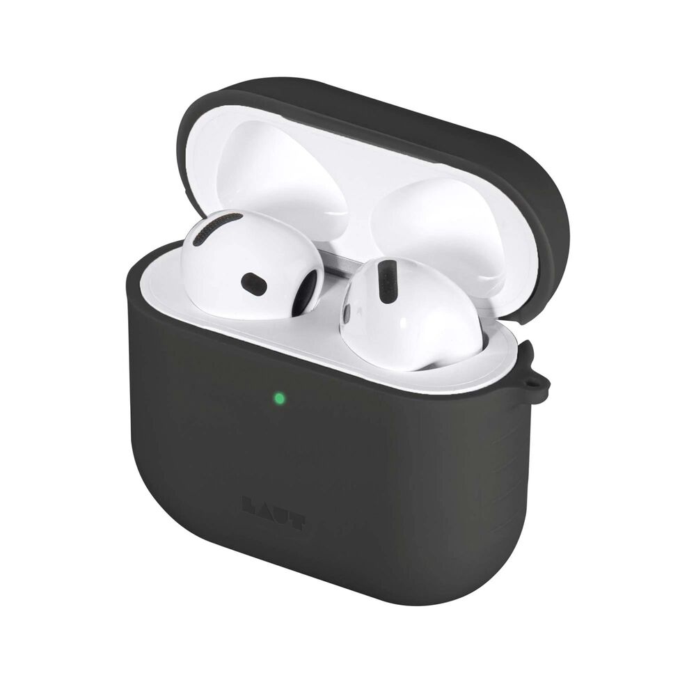 LAUT Pod Case for AirPods 4 in Charcoal, , large