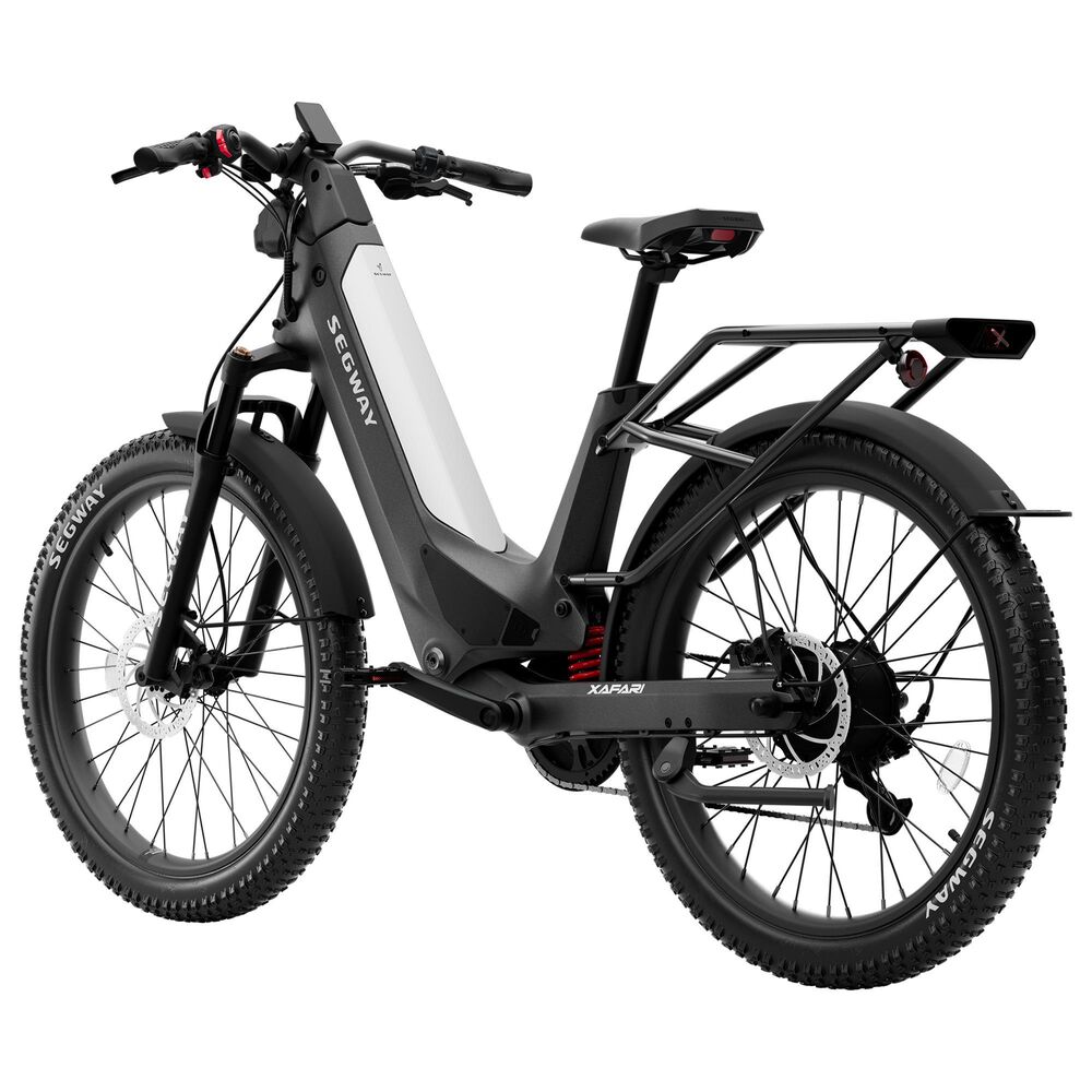Segway Xafari Fat Tire Electric Bike in Silver, , large