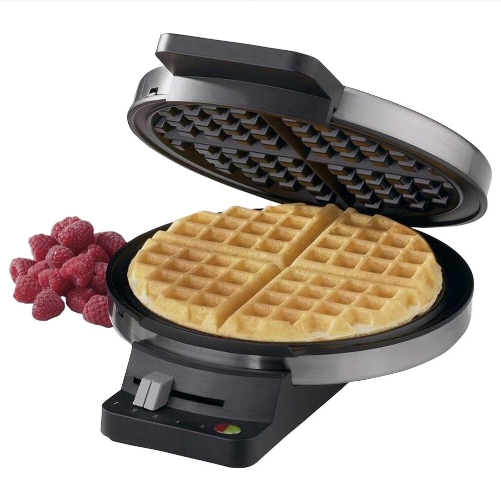 Mini Waffle Maker Machine, 4 Inch Chaffle Maker with Compact Design,  Non-Stick Surface