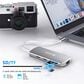 The Mighty Mount USB-C 9-in-1 Dual HDMI Hub in Gray, , large