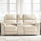 Ashley Dahlmoore Power Reclining Loveseat in Almond, , large