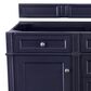 James Martin Vanities Brittany 60" Double Bathroom Vanity in Victory Blue with 3 cm Arctic Fall Solid Surface Top, , large