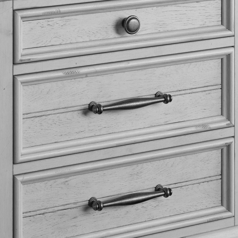 Emerald Home Furnishings New Haven 3-Drawer Nightstand in Oyster Shell, , large