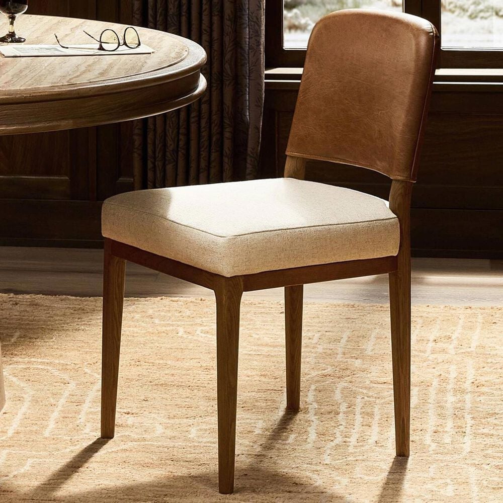 Four Hands Ryver Side Chair in Toasted Ash Solid, , large