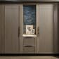 Monogram 24" Integrated Column Freezer with Left Handle - Panel Sold Separately, , large