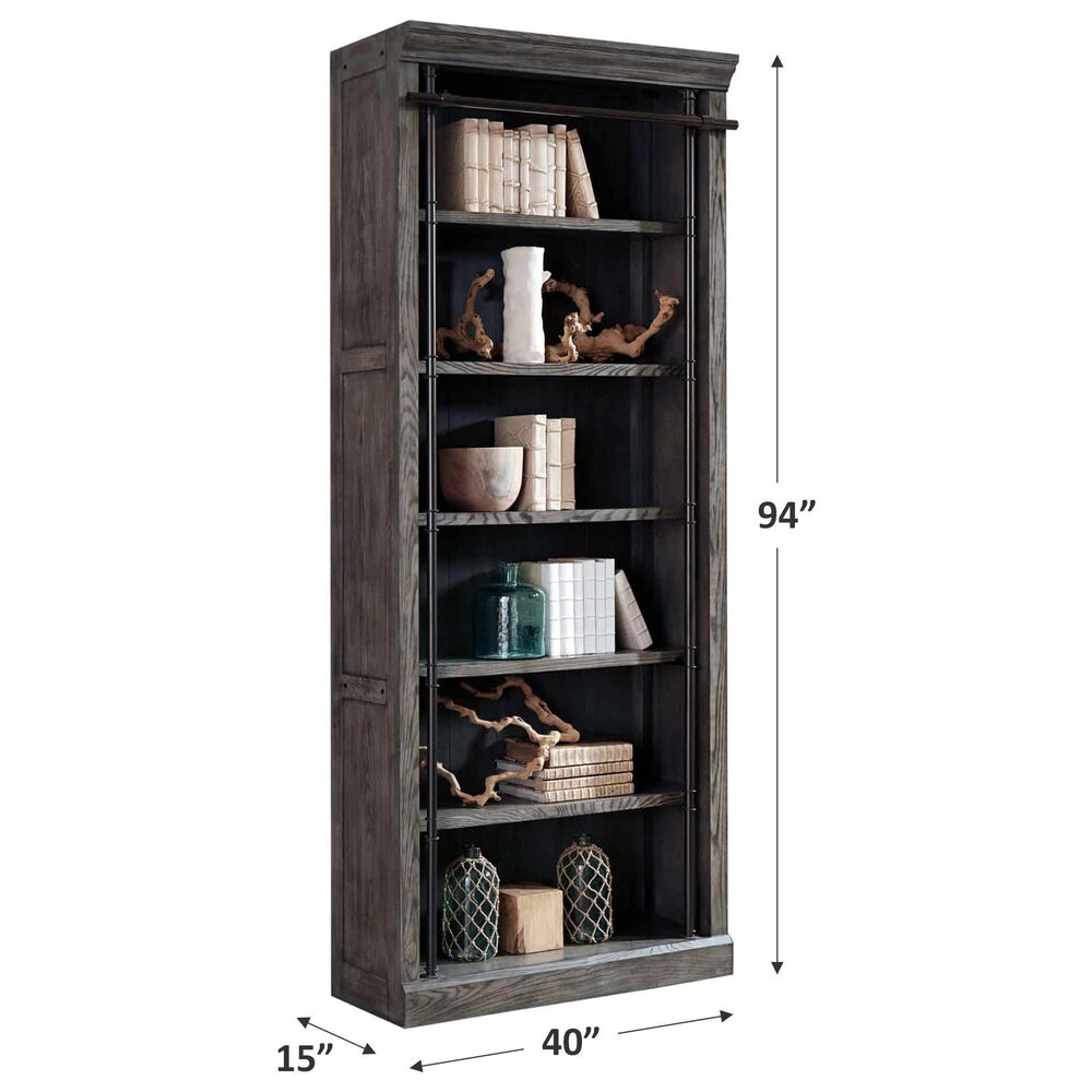 Wycliff Bay Avondale Bookcase in Rustic Grey, , large