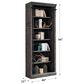 Wycliff Bay Avondale Bookcase in Rustic Grey, , large