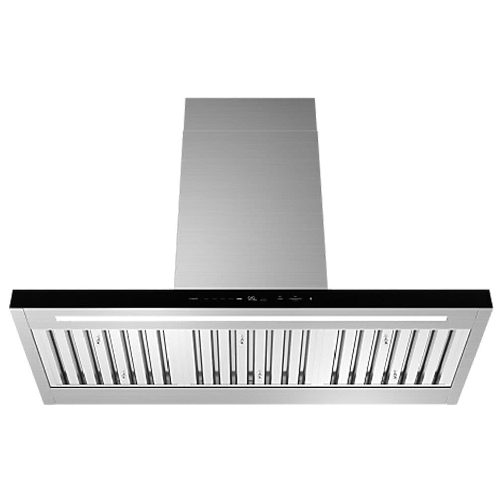 Dacor 48" Chimney Wall Hood in Silver Stainless Steel, , large