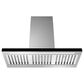 Dacor 48" Chimney Wall Hood in Silver Stainless Steel, , large