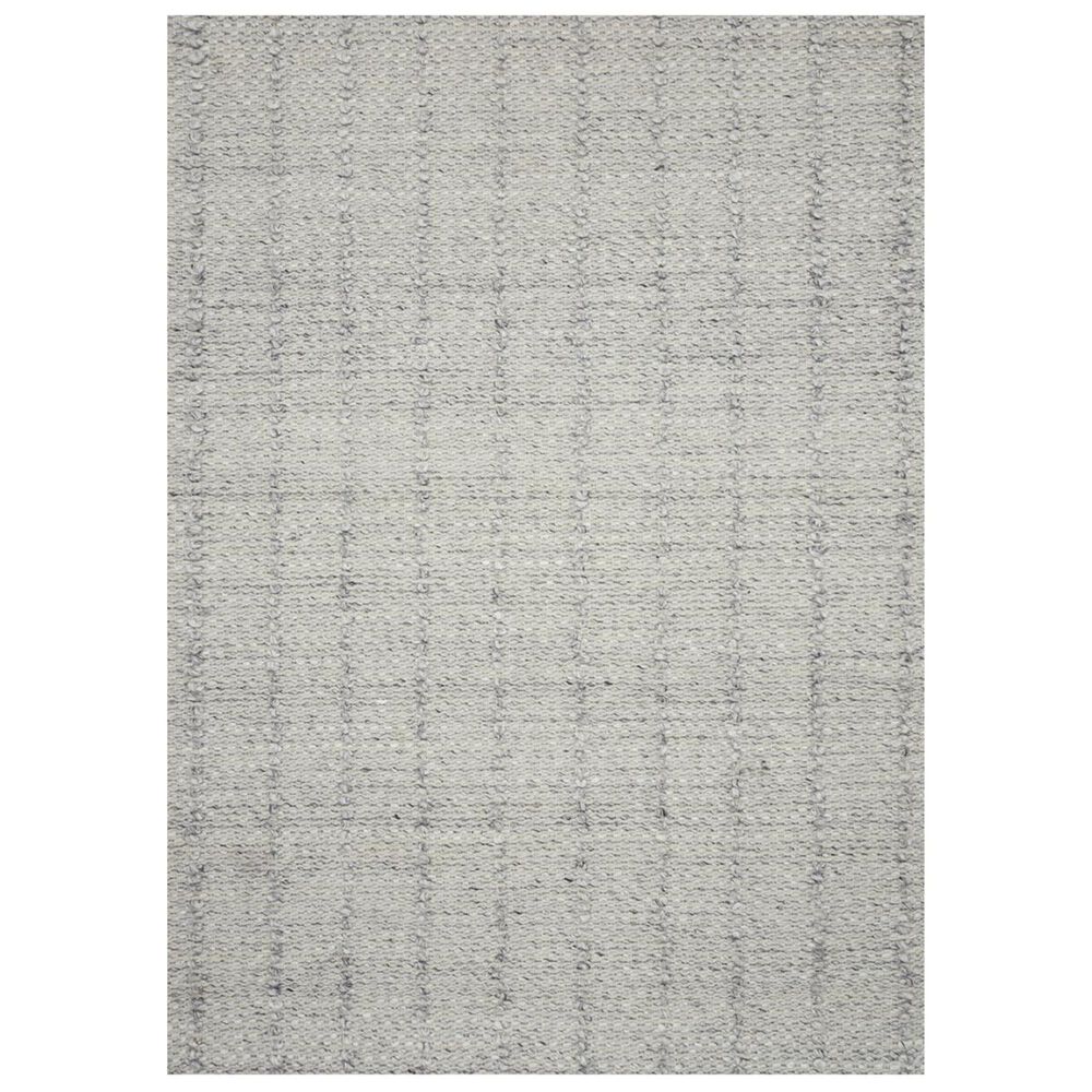 Magnolia Home Elliston II-01 5' x 7'6" Light Grey Area Rug, , large