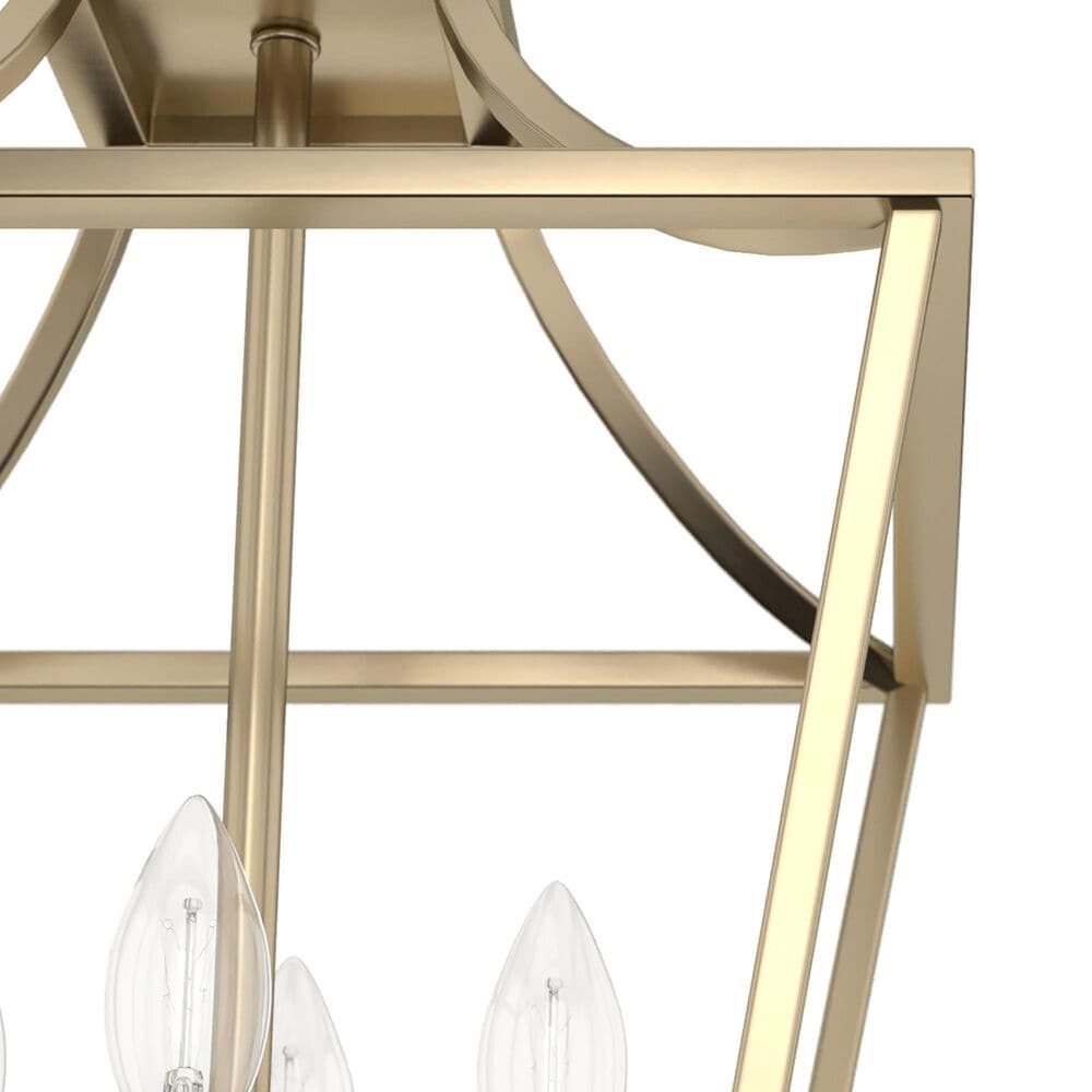 Hunter Laurel Ridge 12&quot; 4-Light Lantern Pendant in Alturas Gold, , large