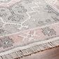 Surya Bursa 8" x 10" Light Gray, Dusty Pink, Charcoal and Cream Area Rug, , large