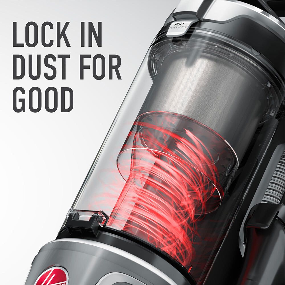Hoover WindTunnel All-Terrain Dual Brush Roll Upright Vacuum Cleaner in Silver, , large